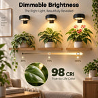 rechargeable grow lights for indoor plants, cordless plant, package contents