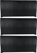 suncast 99 gallon deck garden garage home wicker, main product view