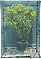 portable 4'x4' large 6ft tall plant netting cover, main product view