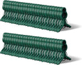 Garden Plant Clips 50 Pack Big Size Dark Green, Reusable Garden Plant Supports Clips for Supporting Stems of Flower Vine Vegetables Tomatoes Climbing