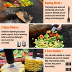 n noble family 38pcs griddle accessories kit, professional, package contents