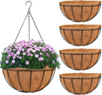hkz hanging basket planter plants outdoor - 4 shown in use