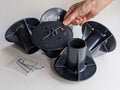 bird netting post caps for t-posts (5 pack), main product view