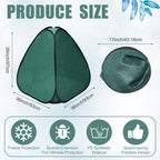 plant covers freeze protection, 36 x 36 x shown in use