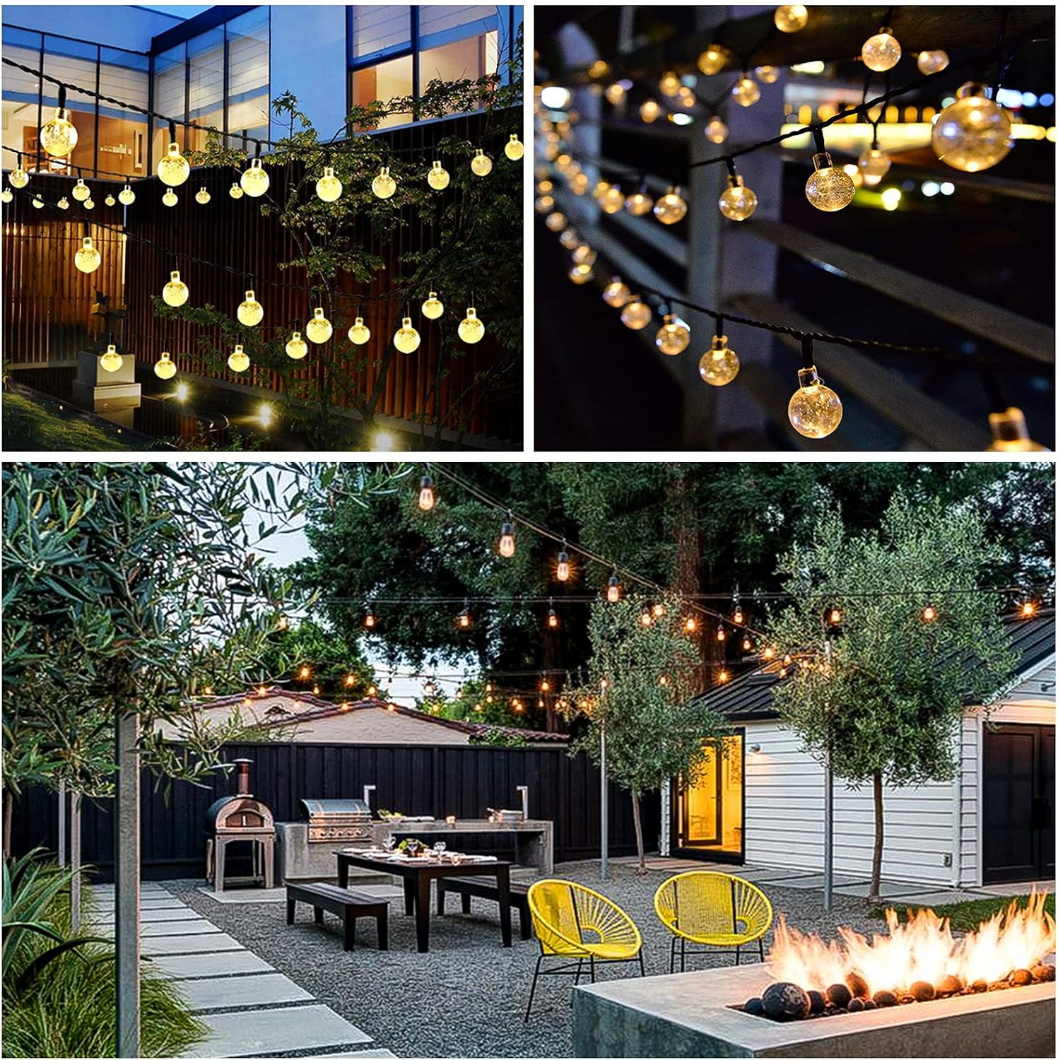 String Light Hanging Kit,164 Ft Nylon Coated Stainless Steel 304 Wire Rope, String Lights Suspension Kit,Outdoor Light Hanging Kit