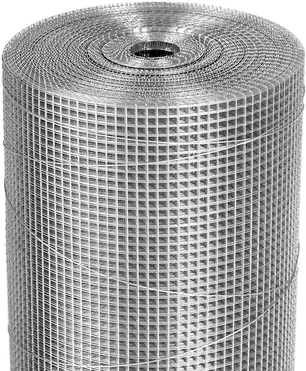 Galvanized Hardware Cloth 1/4 inch 36 x 100 Ft 23 Gauge | Hot-dip Galvanized After Welding, Chicken Wire Fencing Wire Mesh Roll Welded Wire Fencing Galvanized Wire Mesh Fence