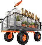 etoolab steel garden cart 1000 lbs capacity with, main product view