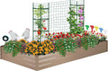 oncemore galvanized raised garden bed for vegetables flowers, main product view