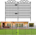 no dig garden fence with gate, outdoor dog, main product view
