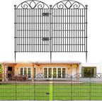 no dig garden fence with gate, outdoor dog, main product view
