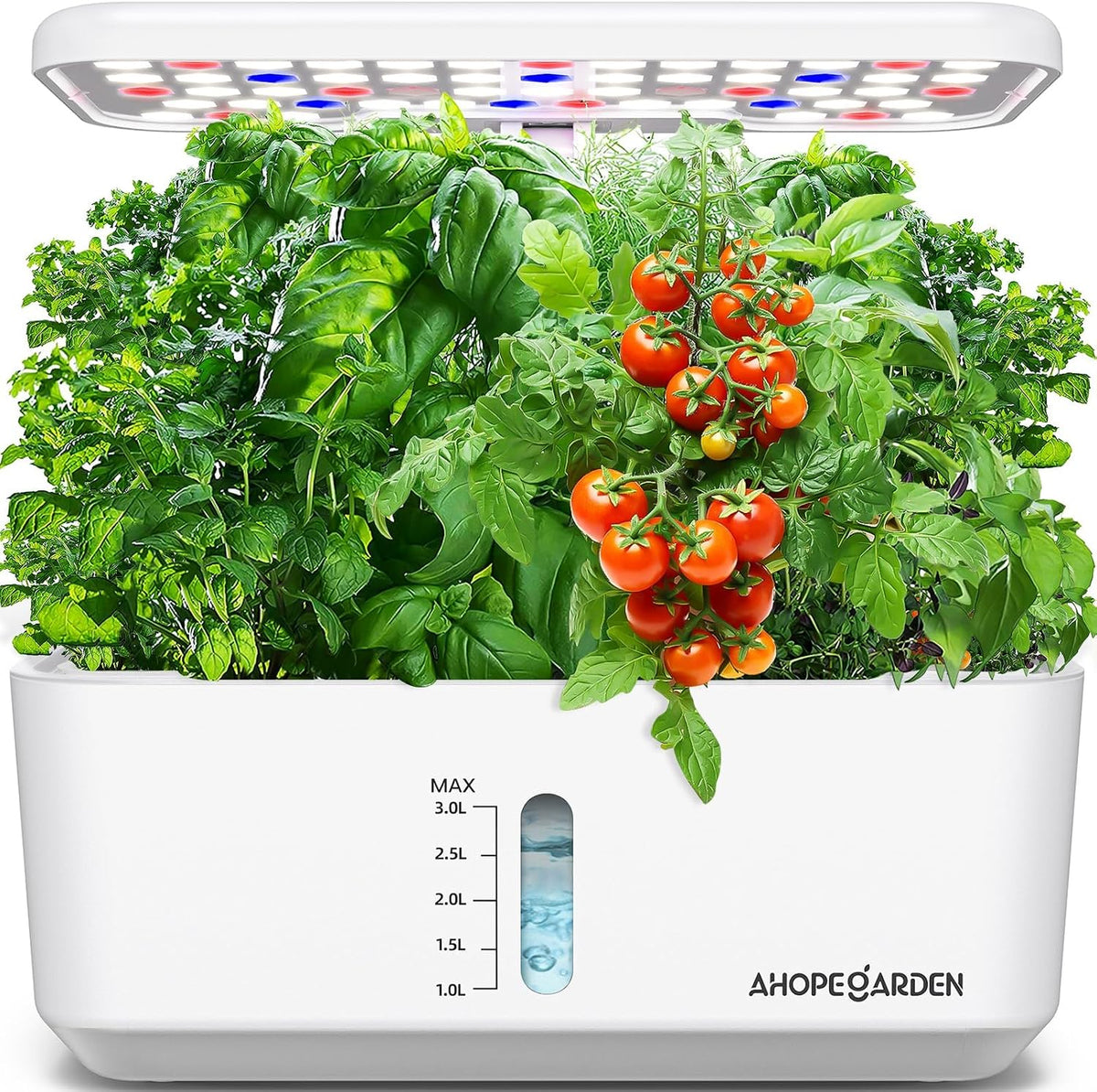 ahopegarden indoor garden hydroponics growing system: 10 pods, main product view