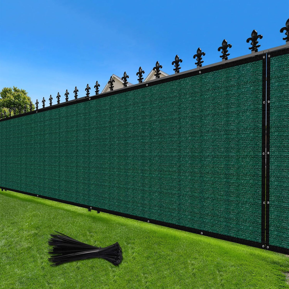 love story 6' x 10' outdoor privacy fence, main product view