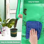3PCS 39.5" x 31.5" Large Potting Mat for Indoor Plants Transplanting and Dirt Control Garden Gifts for Women Men