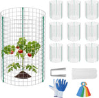 10 set plant protectors from animals, galvanized plant, main product view