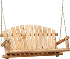 anraja outdoor wooden porch swing front porch hanging, main product view