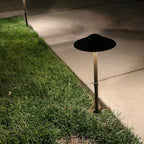 Lumina Lighting® 3W Landscape Lighting 12V Landscape Lights Low Voltage Landscape Path Lights Warm White Waterproof Outdoor Replaceable G4 LED Bulb for Garden Pathway Lawn Yard (Bronze, 8-Pack)
