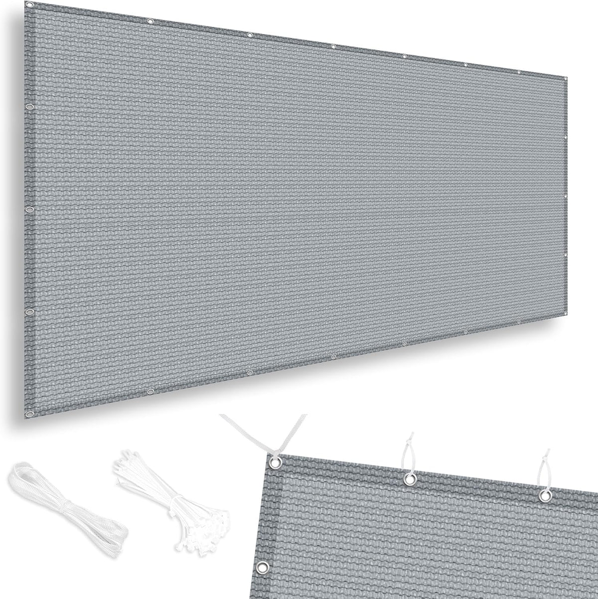 sunny guard shade cloth 8x24 ft sun shade, main product view