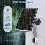Zivif Solar Panel Charger for Arlo Essential 2K (2nd Gen), Essential XL & Spotlight Cameras – USB-C & Micro USB, IP66 Waterproof, 360° Adjustable Mount, 7.2ft Cable,2 Pack