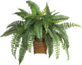 nearly natural 23 in artificial boston fern with, main product view