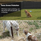 UPGRADE Privacy Fence Screen 8'x4' Black Outdoor 90% Visibility Blockage 170 GSM Mesh Shade Cover Panels for Backyard,Balcony,Home Decoration with Zip Ties,Customized Avaliable