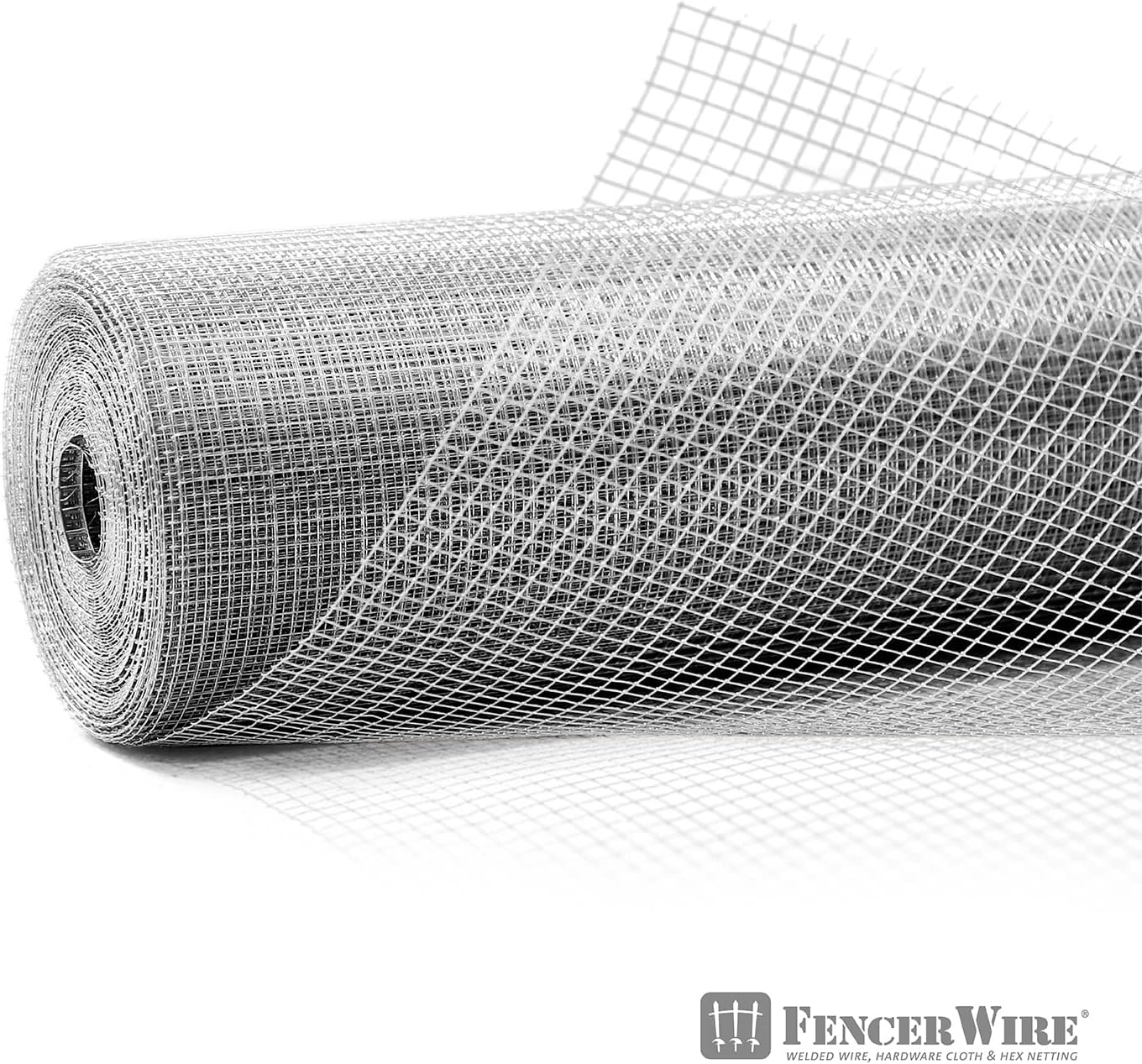 Fencer Wire 23 Gauge Galvanized Hardware Cloth with Mesh Size 1/4" x 1/4" (2 ft. x 25 ft.)