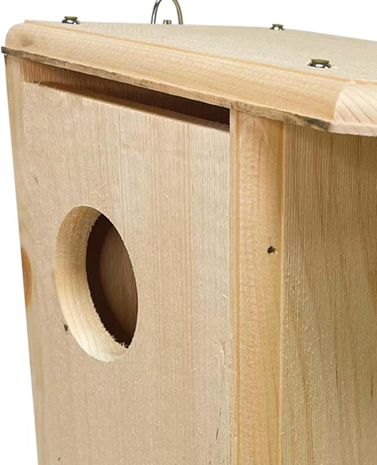 Squirrel House, Handcrafted Eastern White Pine Nesting Box, Outdoor Shelter