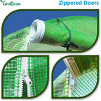 yardgrow greenhouse replacement cover larger walk in outdoor, package contents