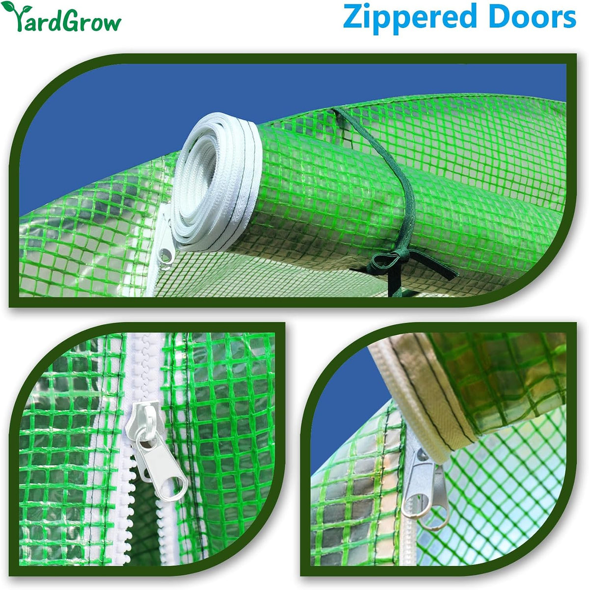 yardgrow greenhouse replacement cover larger walk in outdoor, package contents