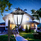 sun-ray kambria multi function 2-piece set of solar showing dimensions