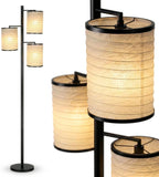 brightech liam floor lamp, great living room décor, main product view