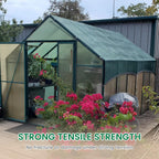 shade cloth, 14ft x 20ft 70% green outdoor, package contents