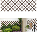 expandable wooden lattice panels outdoor garden fence trellis, main product view