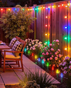 100-Pack Plastic Light Stakes, 5.5 Inch Christmas Yard Stakes for C7 C9 Christmas Lights Outdoor, Universal Light Stakes for Outdoor Holiday Lights, Green