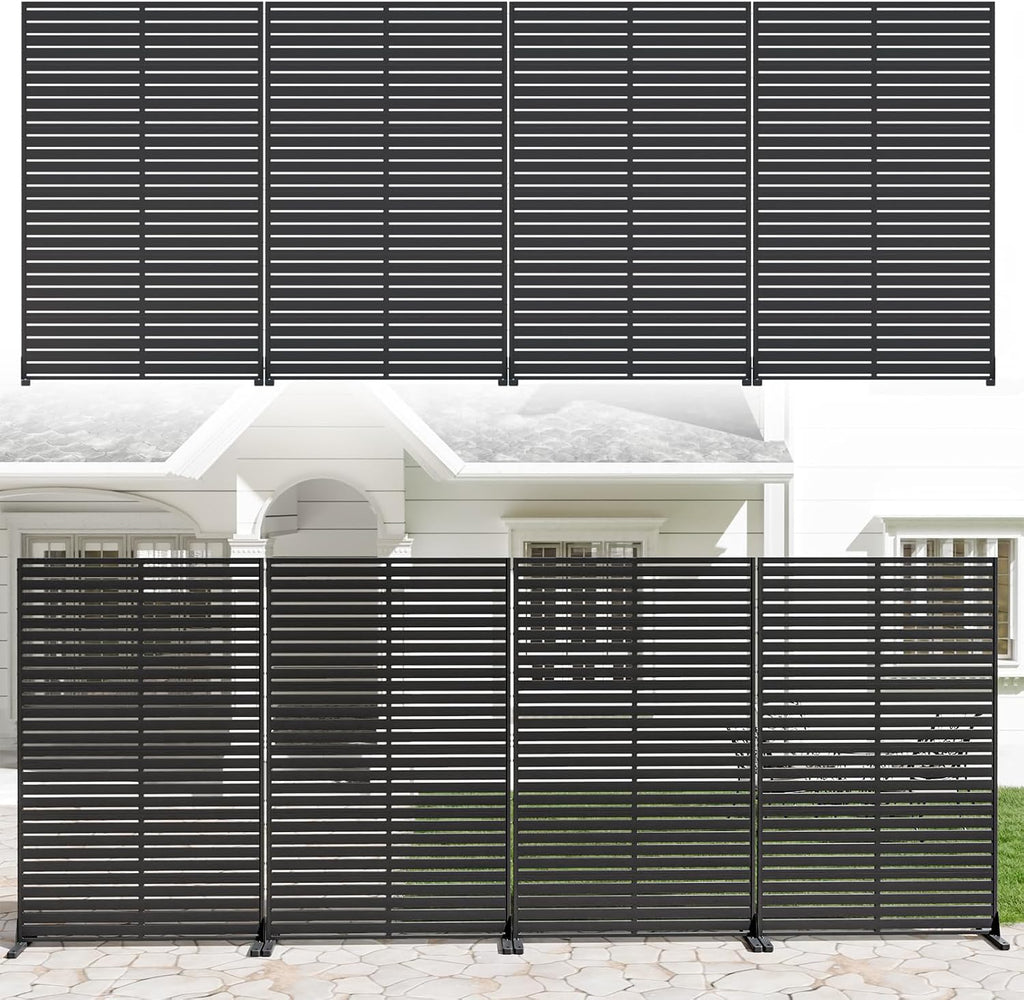 72" privacy screen outdoor privacy fence panel for, main product view
