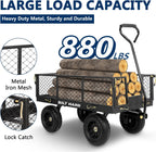 bilt hard 10" flat free tires heavy duty showing dimensions