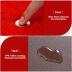 PBHEPJ 3ft x 10ft Extra Thick Red Carpet Runner for Party & Hollywood, Festival Celebration, Wedding, Graduation Ceremony, Award Ceremony, VIP Reception, Heavy-Duty, Non-Slip TPR Rubber