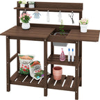serwall outdoor potting bench with removable sink,gardening table,coffee, main product view