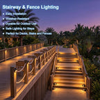 3w outdoor deck lights, 3000k led landscape step, package contents