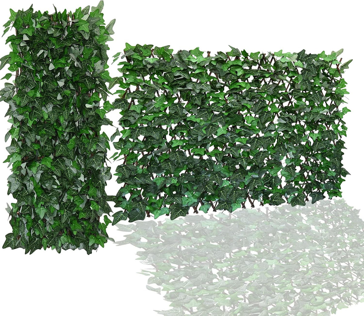 expandable faux ivy fence,artificial privacy screen decor for, main product view