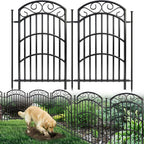 decorative garden fence, 40in h x 18ft l, main product view