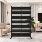 garvee outdoor metal privacy screen, 72*47" decorative garden, main product view