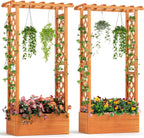 giantex set of 2 raised garden bed with, main product view