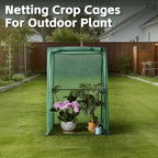 4x4ft plant netting cover – 6ft tall garden showing dimensions