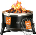 large outdoor fire pit for smokeless firepit wood, main product view