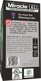MiracleLED 604614 Green Spectrum Stasis Light, 1 Pack, 60W Grow Room