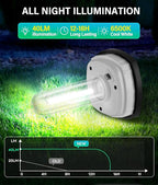 Solar Path Lights Outdoor 8 Pack, Bright Solar Pathway Lights Outside Waterproof, Solar Powered Landscape Lights for Walkway Driveway Lawn Patio Sidewalk Garden Yard, Cool White