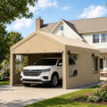nuturelly 12x20 heavy duty carport, portable garage for, main product view