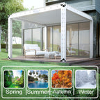 clear tarp 8 x 12 ft clear tarps on a desk or shelf
