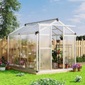 garvee 6x8 ft greenhouse - large aluminum greenhouses, main product view