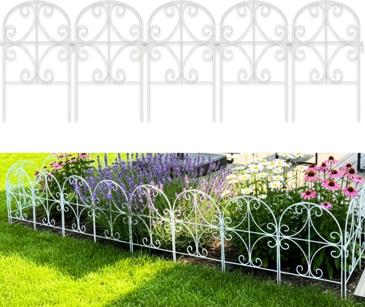 shoplala decorative garden fence (25 panels) 12x24in animal, main product view